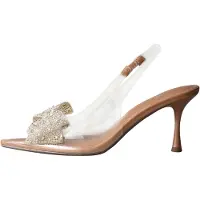 Next Slingpumps 'Forever Comfort' zilver / transparant