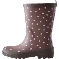 Next Regenlaarzen bruin / lila