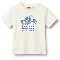 Wheat Shirt 'Vildfred' ecru / blauw