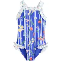 Next Badpak blauw / geel / groen / wit