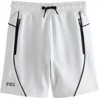 Next Broek lichtgrijs / zwart