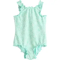 Next Badpak turquoise / wit