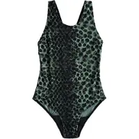 Next Badpak groen / zwart