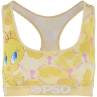 PSD Sport bh 'Tweety Lux' geel / lichtgeel / orchidee / wit