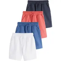 Next Broek blauw / rood / zwart / wit