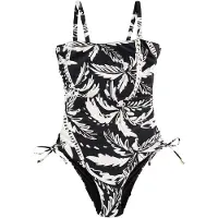 Next Shaping-badpak zwart / wit