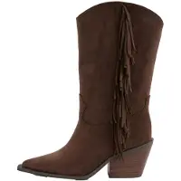 Lipsy Cowboylaarzen chocoladebruin