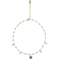 Usha Armband goud / smaragd