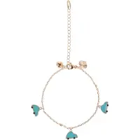 Mymo Armband duifblauw / goud