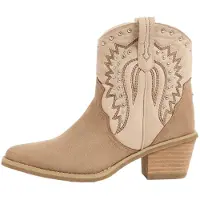 Lipsy Cowboylaarzen ecru / sand