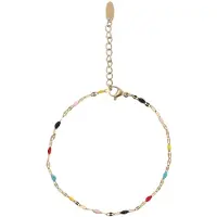 IZIA Armband goud / gemengde kleuren