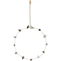 Usha Armband goud / smaragd