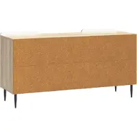 vidaXL TV Kast 102 x 34,5 x 52 cm Sonoma Eiken Bewerkt hout