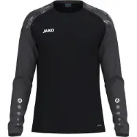 Jako Sonic Longsleeve Heren - Zwart / Antraciet | Maat: XL