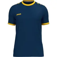 Jako One Shirt Korte Mouw Heren - Navy / Citroen | Maat: S