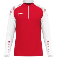Jako Sonic Ziptop Heren - Rood / Wit | Maat: XXL