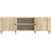 vidaXL TV Kast 150 x 31 x 50 cm Sonoma Eiken Bewerkt hout