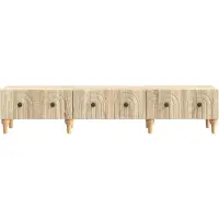 vidaXL TV Kast met lade Sonoma Eiken 147 x 34,5 x 30 cm Bewerkt hout