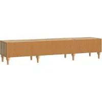 vidaXL TV Kast 147 x 34,5 x 30 cm Artisanaal eiken Bewerkt hout