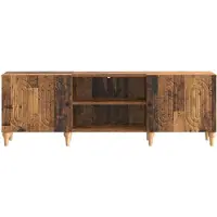 vidaXL TV Kast 150 x 31 x 50 cm Oud hout Bewerkt hout