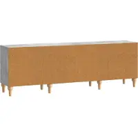 vidaXL TV Kast Betongrijs 150 x 31 x 50 cm Bewerkt hout
