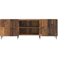 vidaXL TV Kast Oud hout 150 x 31 x 52 cm Bewerkt hout