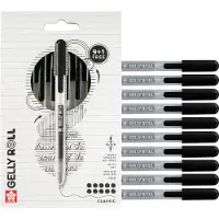 Sakura Gelly Roll Retractable Classic Set 10 (Zwart)