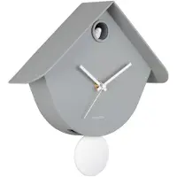 Karlsson Cool Retro Cuckoo Wandklok | Met Koekoeksklok | 25.5x25.8x7.5cm