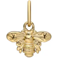 Lucardi Dames Stainless steel goldplated hanger voor dames - Hanger - Staal - Goudkleurig