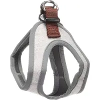 Flamingo Hond Harnas Step&Go Nelson Grijs XS 30cm 30cm
