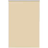 vidaXL Rolgordijn verduisterend 150x230 cm stofbreedte 146,6 cm beige