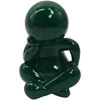 PT Living Decoratie Statue Amigo Sitting Medium Retro Green