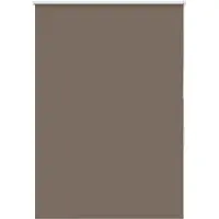 vidaXL Rolgordijn verduisterend koffie 115x150 cm stofbreedte 110,7 cm