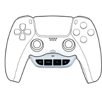 Bigben Interactive Bigben draadloze Adapter - Audiokabel - Geschikt voor PS5 controller