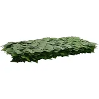 vidaXL Balkonscherm met bladeren Groen 400 x 100 cm