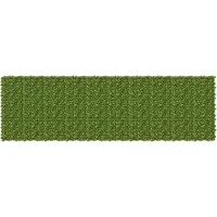 vidaXL Balkonscherm met bladeren Groen en Geel 500 x 150 cm