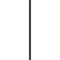 vidaXL Hoofdbord 160 cm metaal zwart