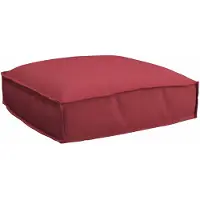 vidaXL Kussen Wijnrood 50 x 50 x 12 cm Oxford Stof