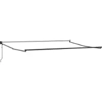 vidaXL Uitschuifbare luifel Meerkleurig 400 × 300 cm