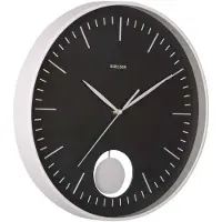 Karlsson Klok Grato Pendulum Black Warm Grey