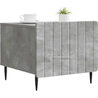 vidaXL Salontafel met lade Betongrijs 49 x 50 x 42 cm Bewerkt hout
