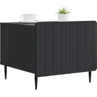 vidaXL Salontafel met lade Zwart 49 x 50 x 42 cm Bewerkt hout