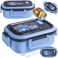 Verk Group - Lunchbox - Blauw - Met Sluitsysteem - Met Riem