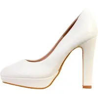 Super Mode Pumps 'Pumps mit Absatz von LBS' wit