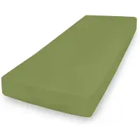 MULTITEX Jersey PREMIUM - Hoeslaken - 110x190/120x200 cm - Groen - 100% Katoen
