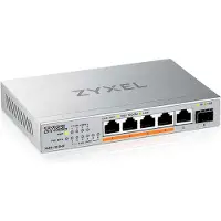 Zyxel XMG-105HP Unmanaged Switch 5x 2,5G Ethernet (4x PoE++, max. 70W), 1x 10G SFP+