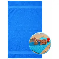 Funnies Kinderstrandlaken 70x140cm Cobalt - Strandlaken Voor Kinderen - 100% Katoen