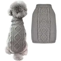 Ce Serie - Honden Sweater - Grijs - Maat M - Klassiek Design