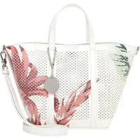 Tamaris Shopper 'Kendra' robijnrood / wit