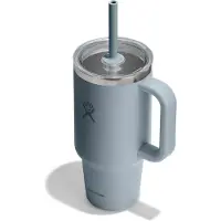 Hydroflask - Travel Tumbler Clear Lid - Isoleerbeker 946 ml, grijs